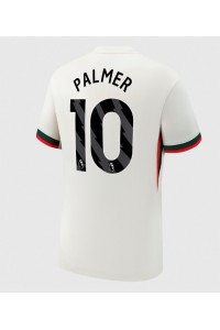 Chelsea Cole Palmer #10 Jalkapallovaatteet Vieraspaita 2025-26 Lyhythihainen